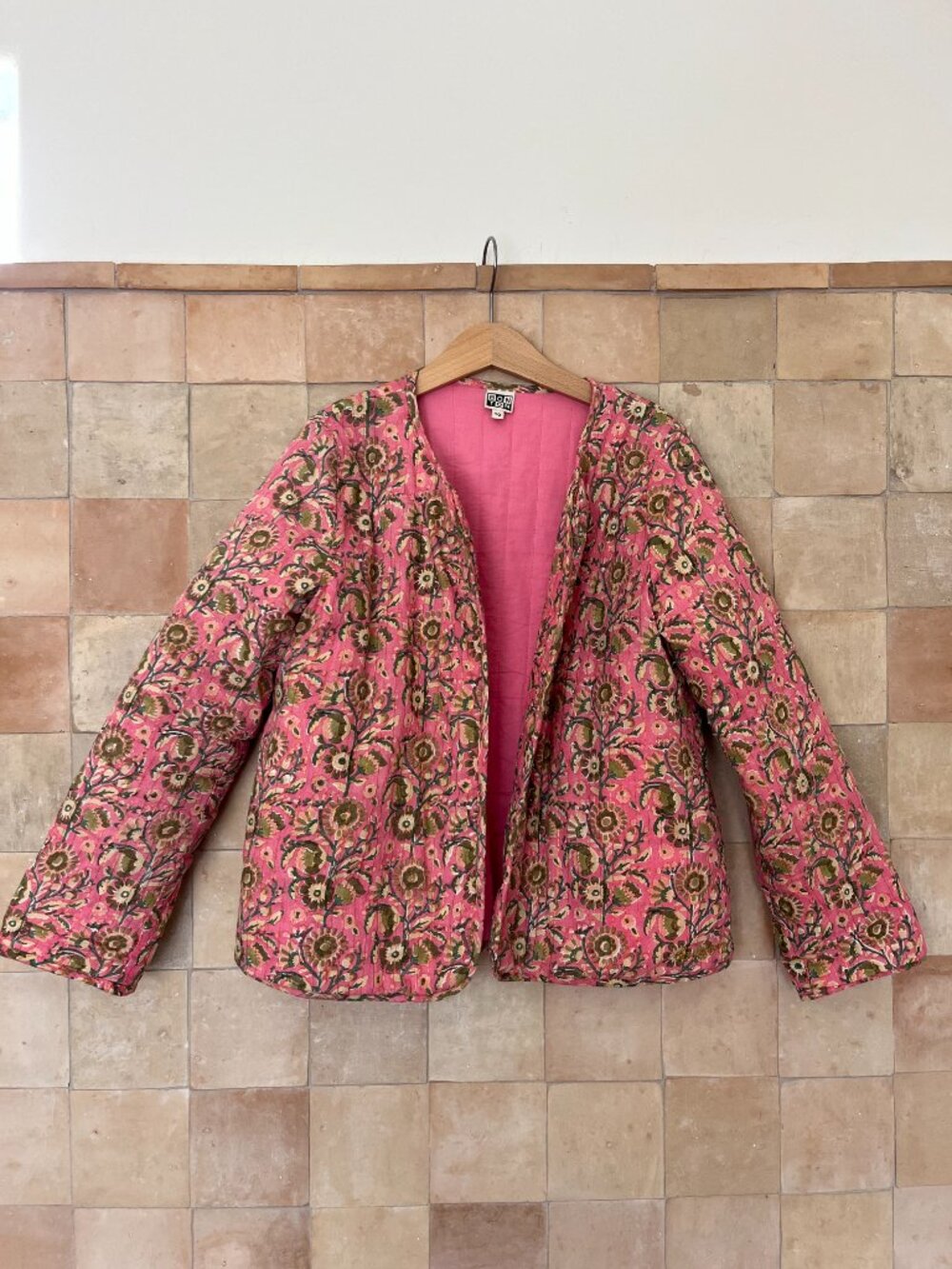 BONTON "Giselle" Blockprint Jacket - Picture 3 of 9